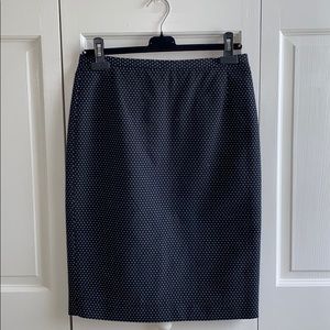 Isaac Mizrahi New York Polka Dot Pencil Skirt